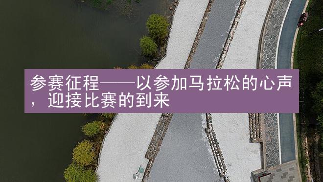 参赛征程——以参加马拉松的心声，迎接比赛的到来